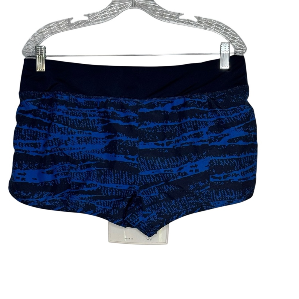 Womens Nike Size Large Dri Fit UCONN Huskies Blue/Black Polyester Running Shorts - Picture 6 of 9